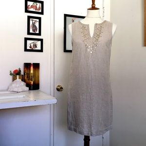 MICHAEL by Michael Kors Linen Dress
